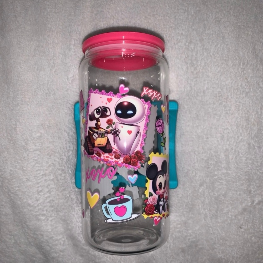 Disney Pixar Glass Cup